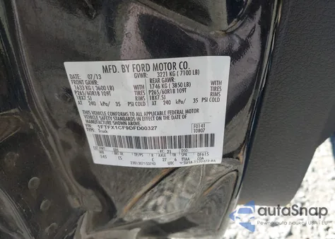 2013 Ford F-150 Stx from USA, damaged, VIN 1FTFX1CF9DFD00327